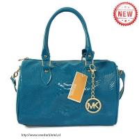 michael kors reliëf leer medium blauw boekentassen Tassen Antwerpen omgz5529